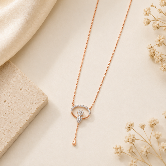 Oculus Diamond Necklace
