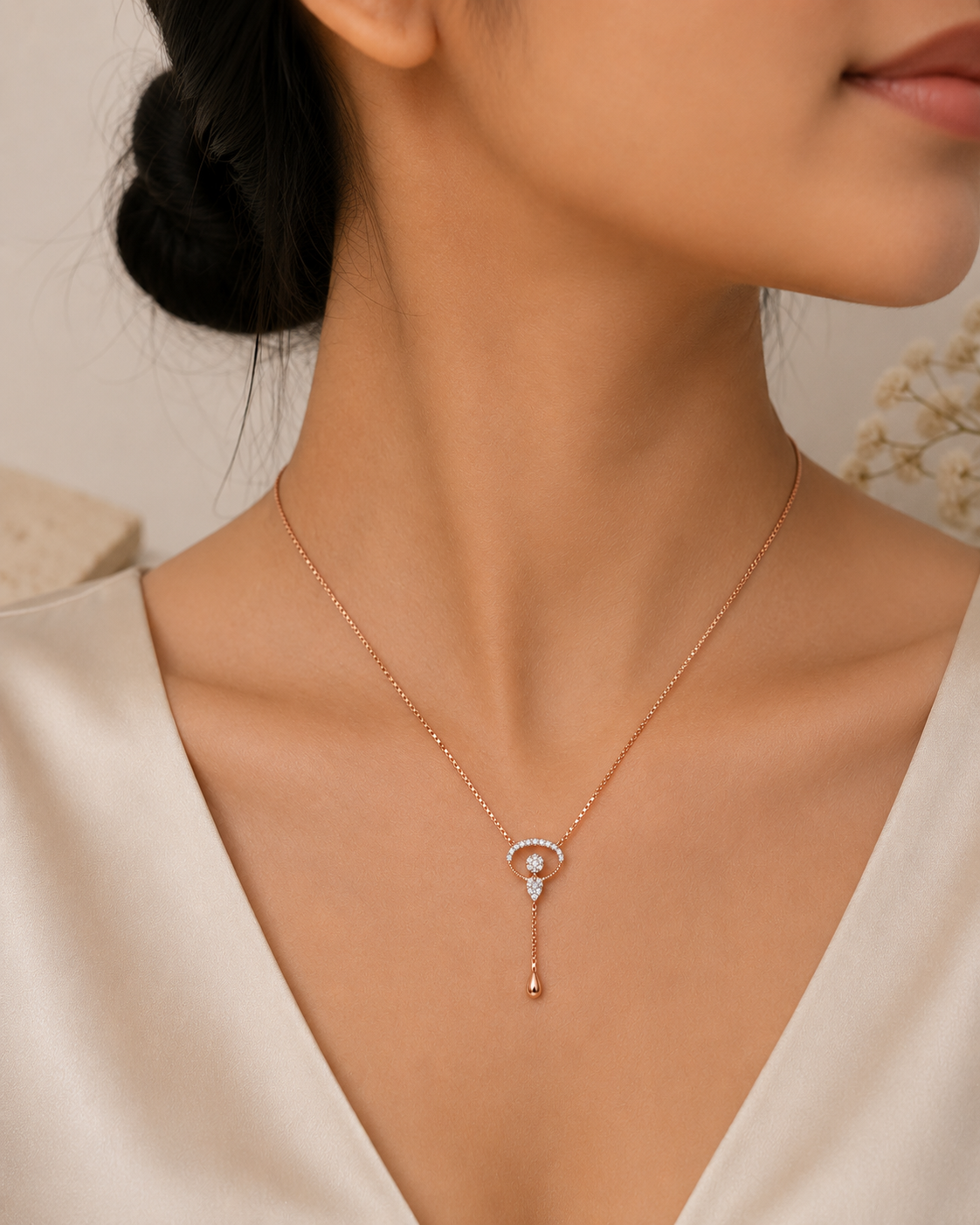 Oculus Diamond Necklace
