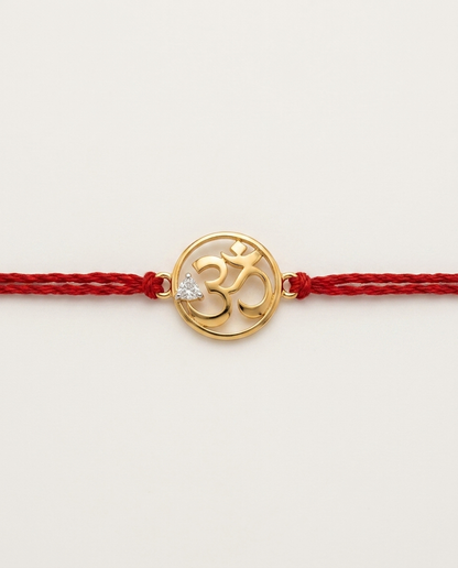 Om Diamond Rakhi