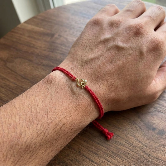 Om Gold Rakhi