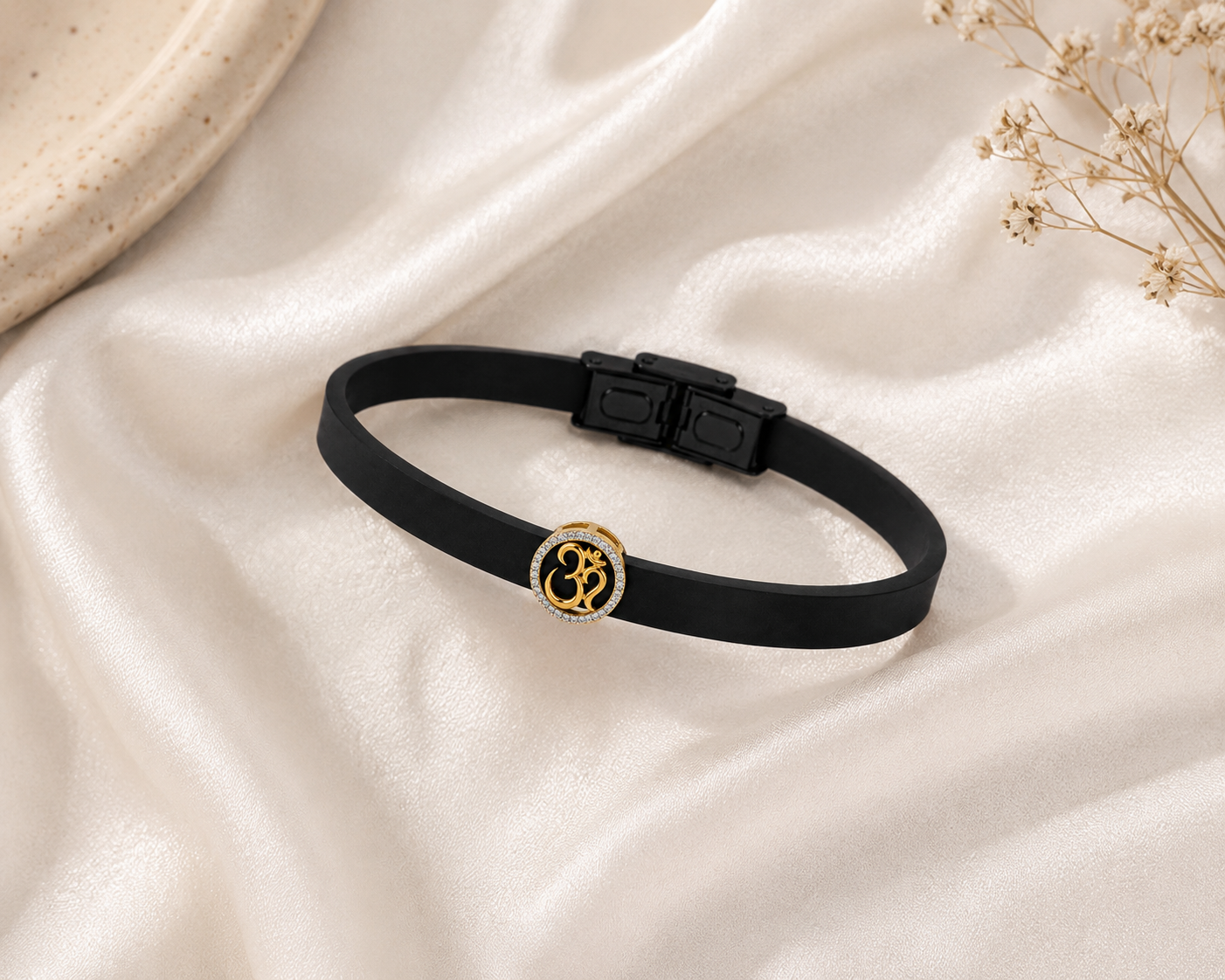 Om Men’s Diamond Bracelet