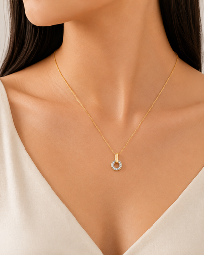 Orb Diamond Pendant