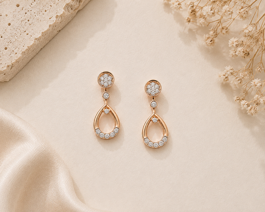 Orbit Diamond Earring