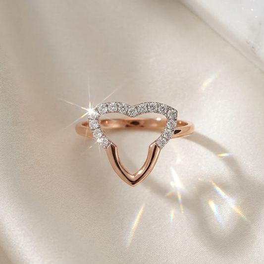 Pattern Diamond Ring