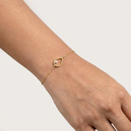 Pear Diamond Bracelet