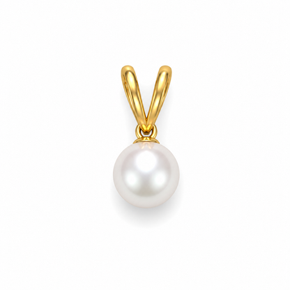 Pearl Glow Gold Pendant