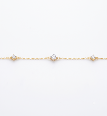 Round Diamond Bracelet