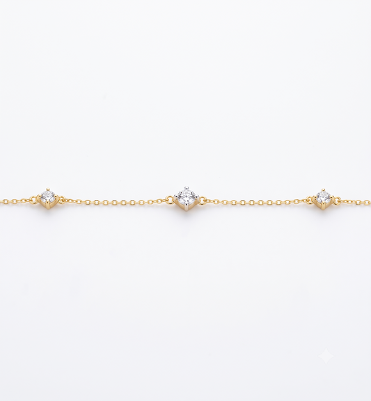 Round Diamond Bracelet
