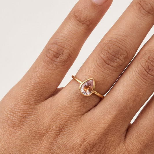 Sapphire Gold Ring