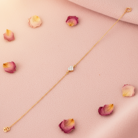 Shining Heart Bracelet