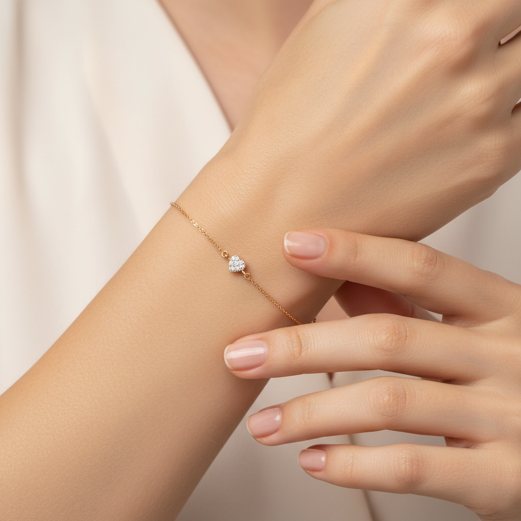 Shining Heart Bracelet