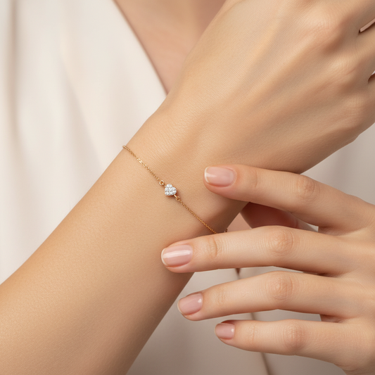 Shining Heart Bracelet