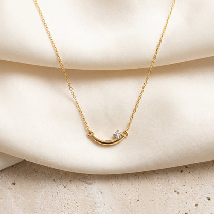 Smile Diamond Necklace