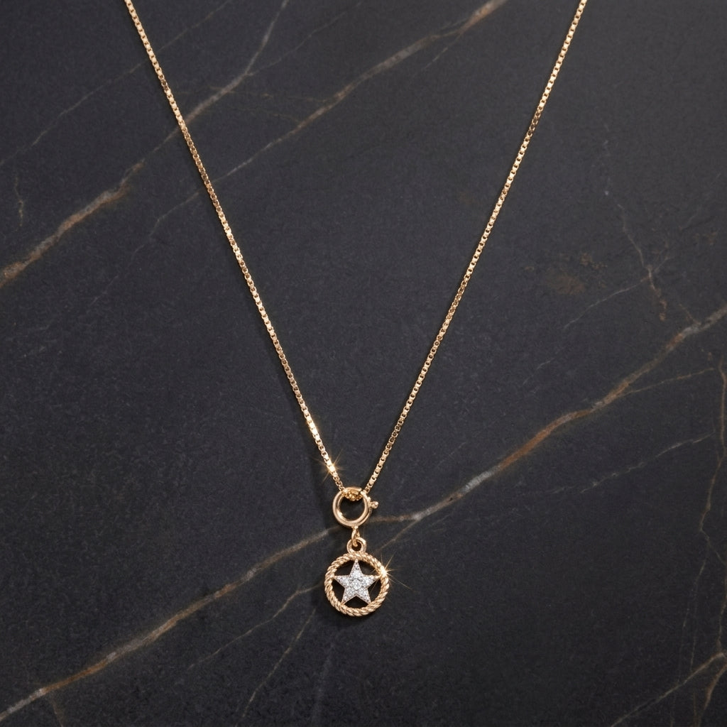 Star Diamond Charm