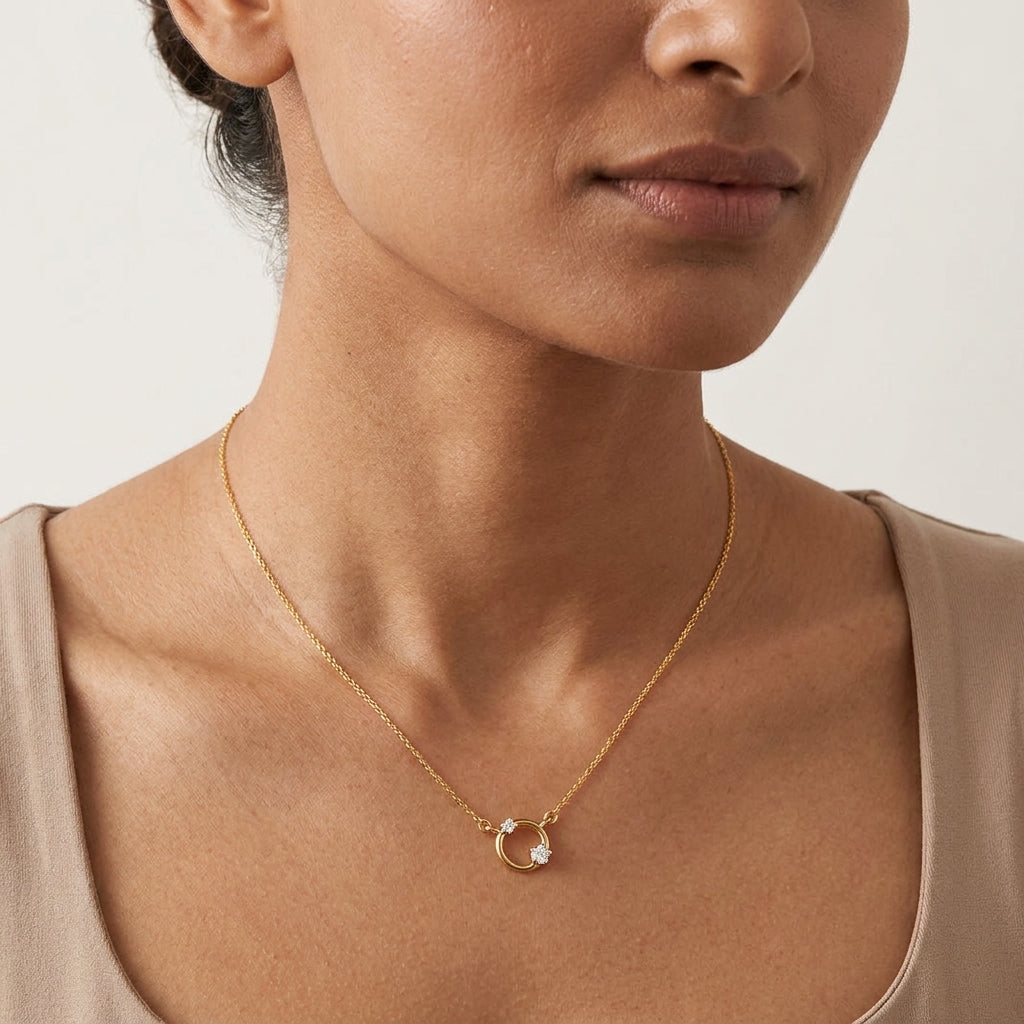 Star Diamond Necklace