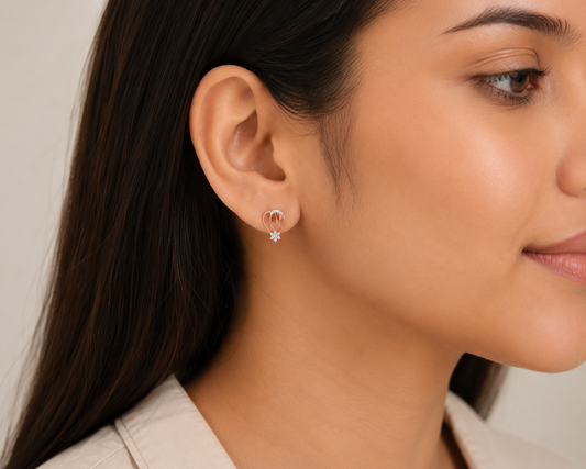 Starlight Diamond Earring