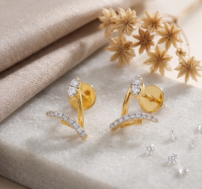 Stud Diamond Earring
