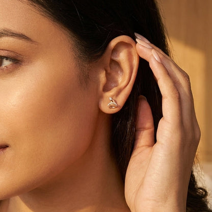 Stud Diamond Earring