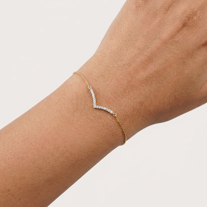 Stylish Diamond Bracelet