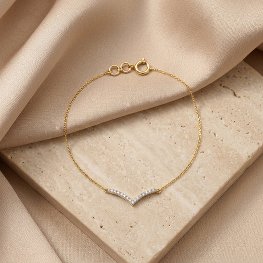 Stylish Diamond Bracelet