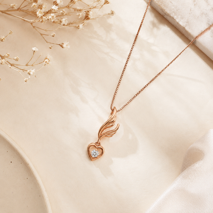 Swirl Heart Pendant