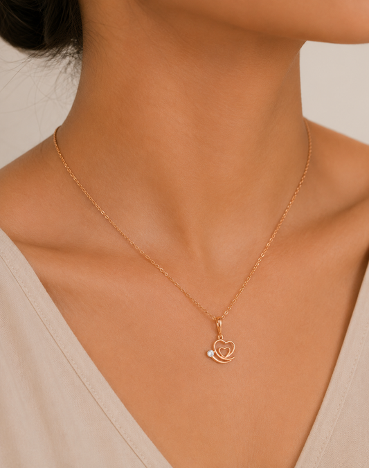 Tiny Flutter Pendant