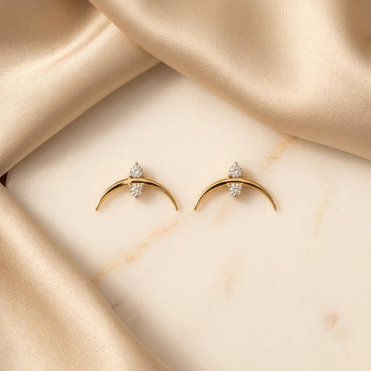U Diamond Earring