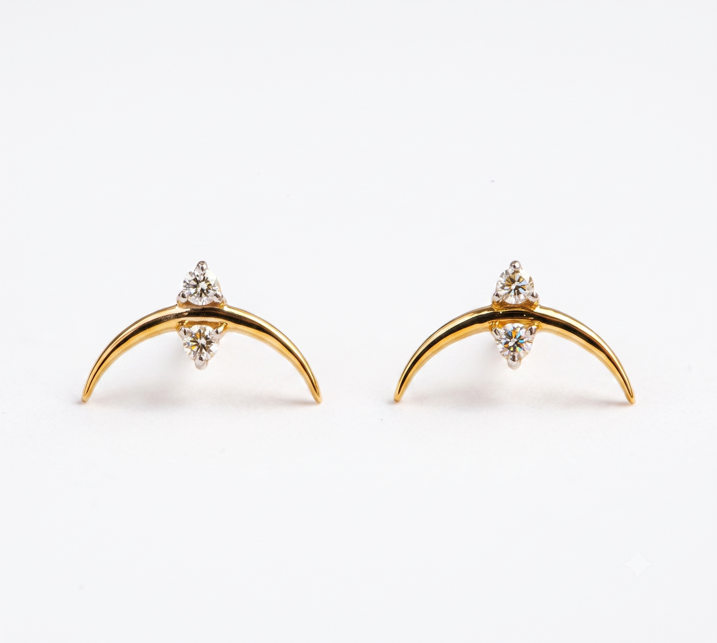 U Diamond Earring