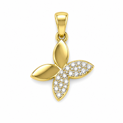 Wings Diamond Pendant