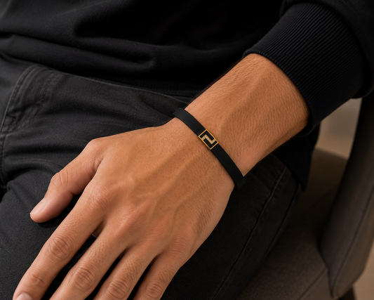 Zigzag Men’s Diamond Bracelet