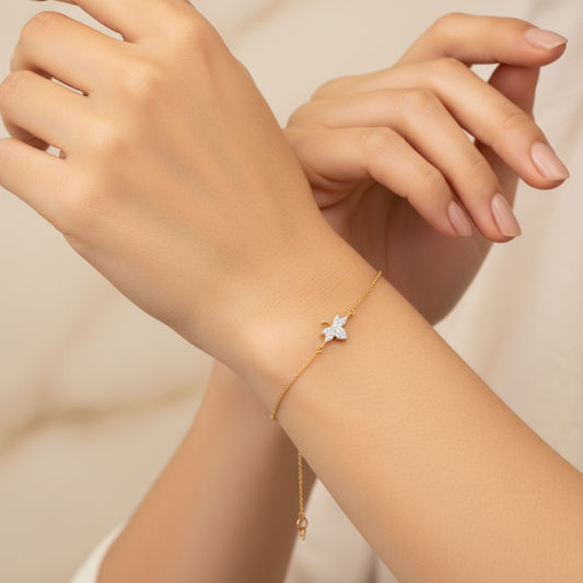 Maple Diamond Bracelet