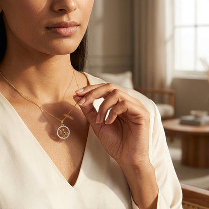 Capricorn Diamond Charm