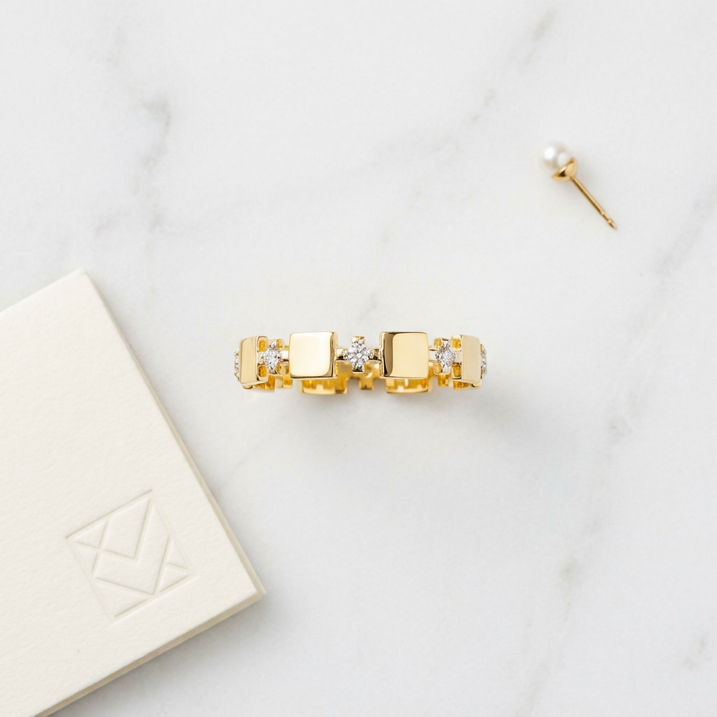 Bar Diamond Ring