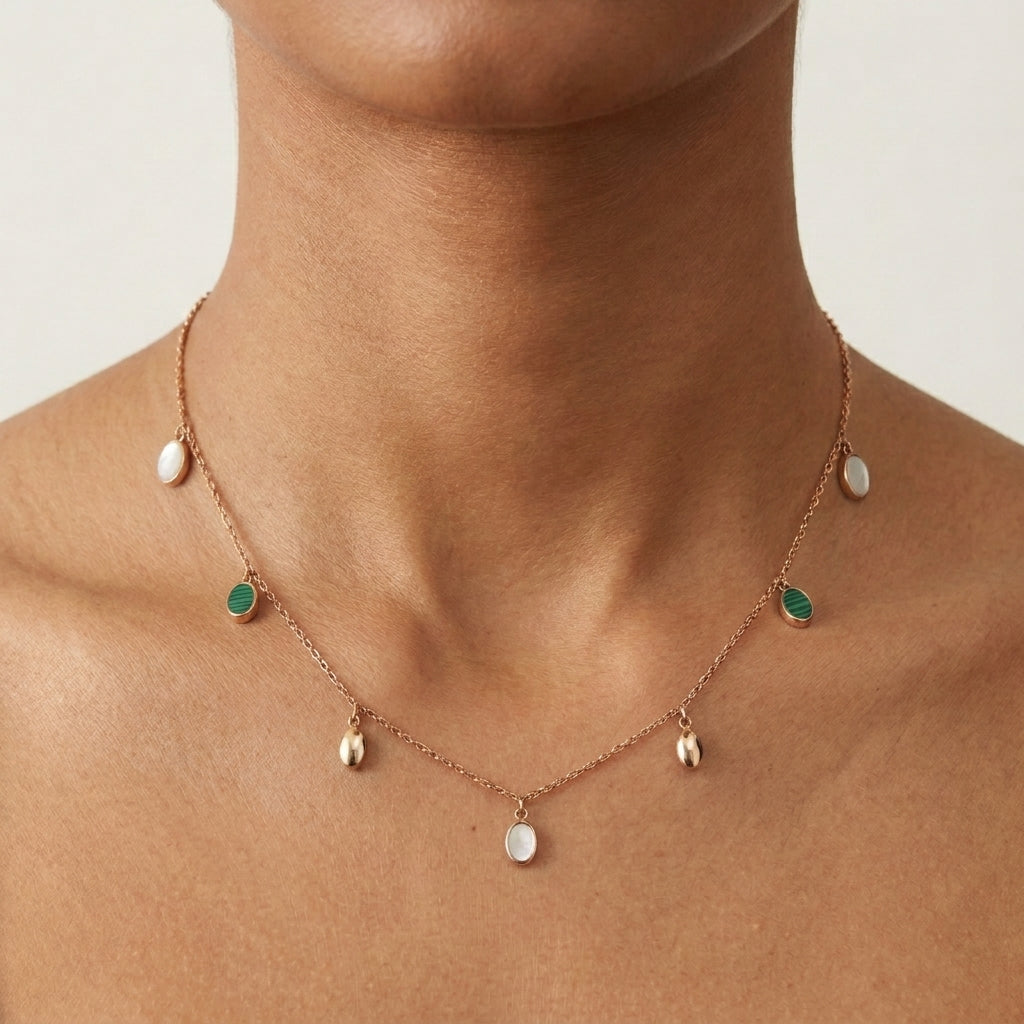 Charm Drop Necklace