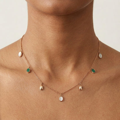 Charm Drop Necklace