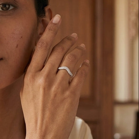 Cluster Diamond Ring