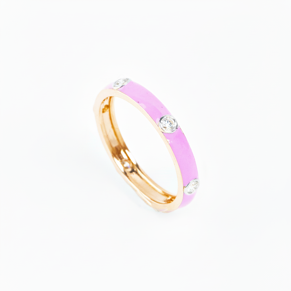 Pink Band Ring