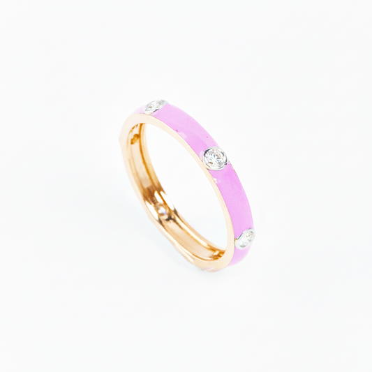 Pink Band Ring