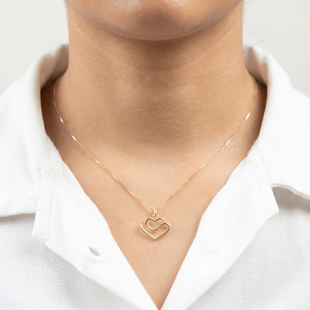 Draw Heart Pendant
