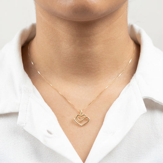 Draw Heart Pendant
