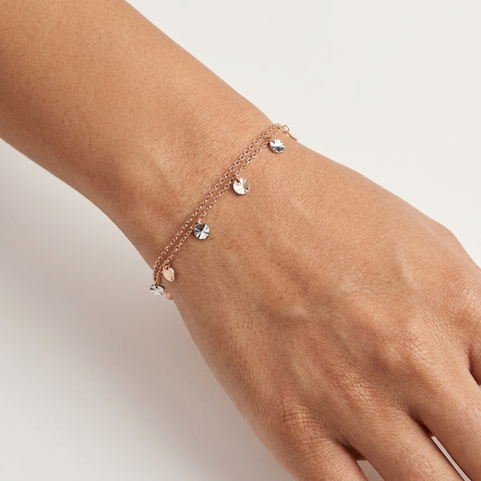 Minimalist Disc Bracelet