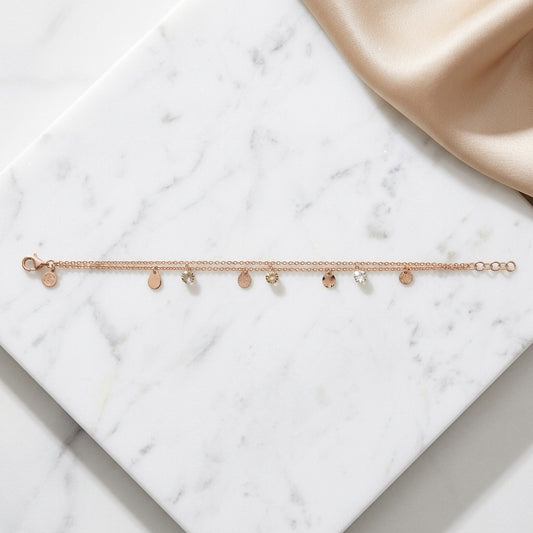 Minimalist Disc Bracelet