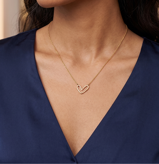 Heart Gold Necklace