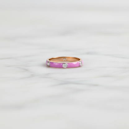 Pink Band Ring