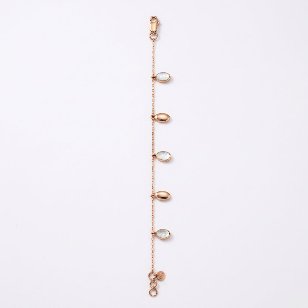 Oval Charm Bracelet