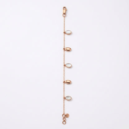 Oval Charm Bracelet