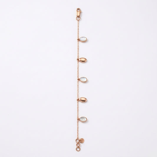 Oval Charm Bracelet