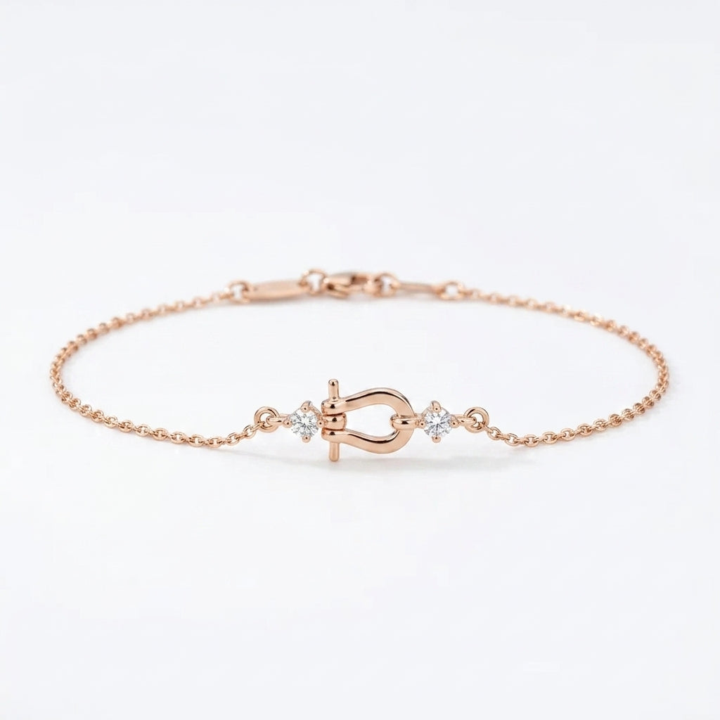 Horseshoe Diamond Bracelet