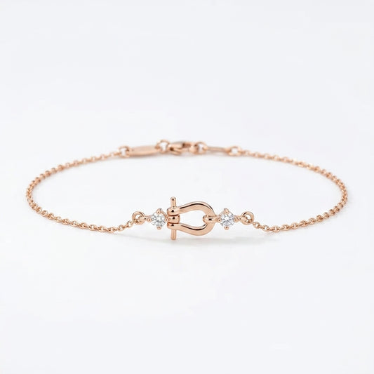 Horseshoe Diamond Bracelet