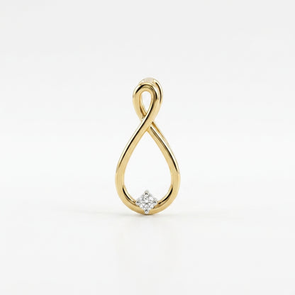 Infinity Diamond Pendant